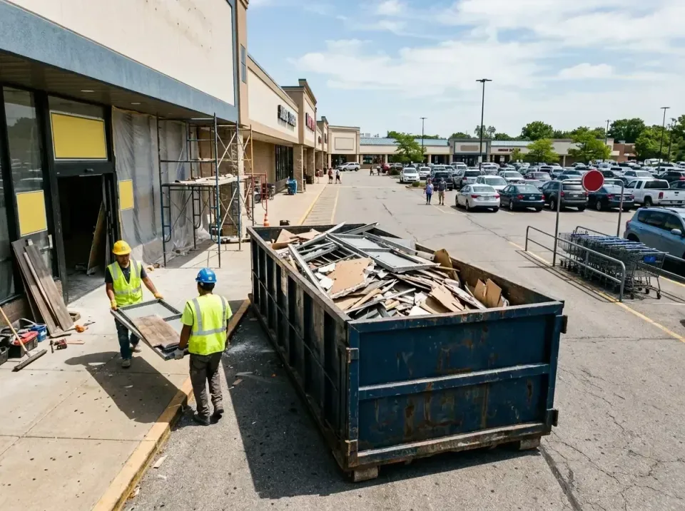 retail-store-renovation-debris-003 — frequently asked questions, Roll-off Dumpster Rentals in Seymour, IN